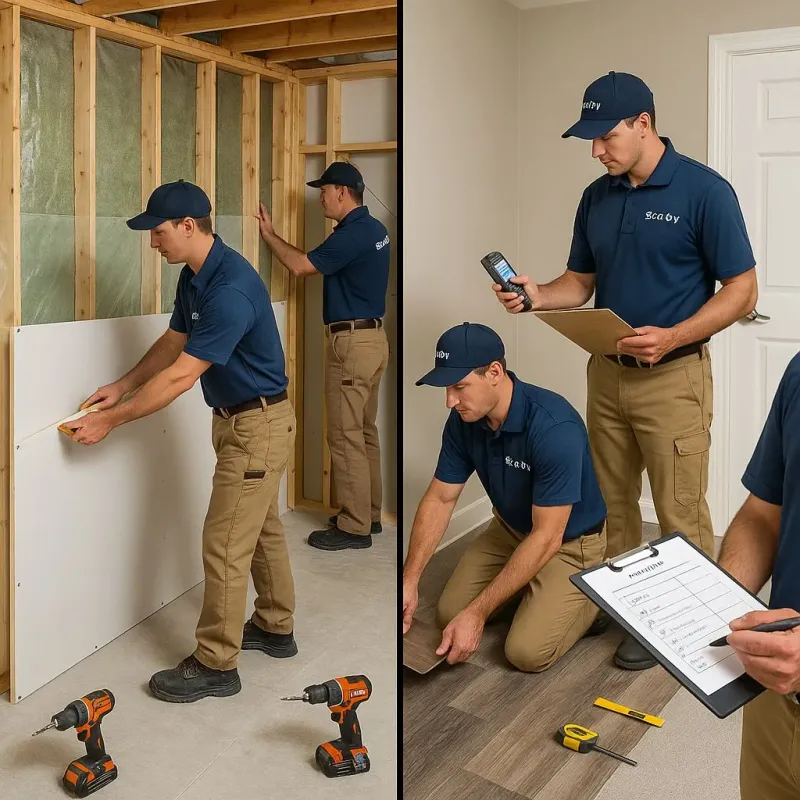 Repairs and Reconstruction process in Goldsby, OK