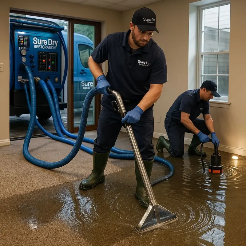 Water Extraction and Removal process in Goldsby, OK